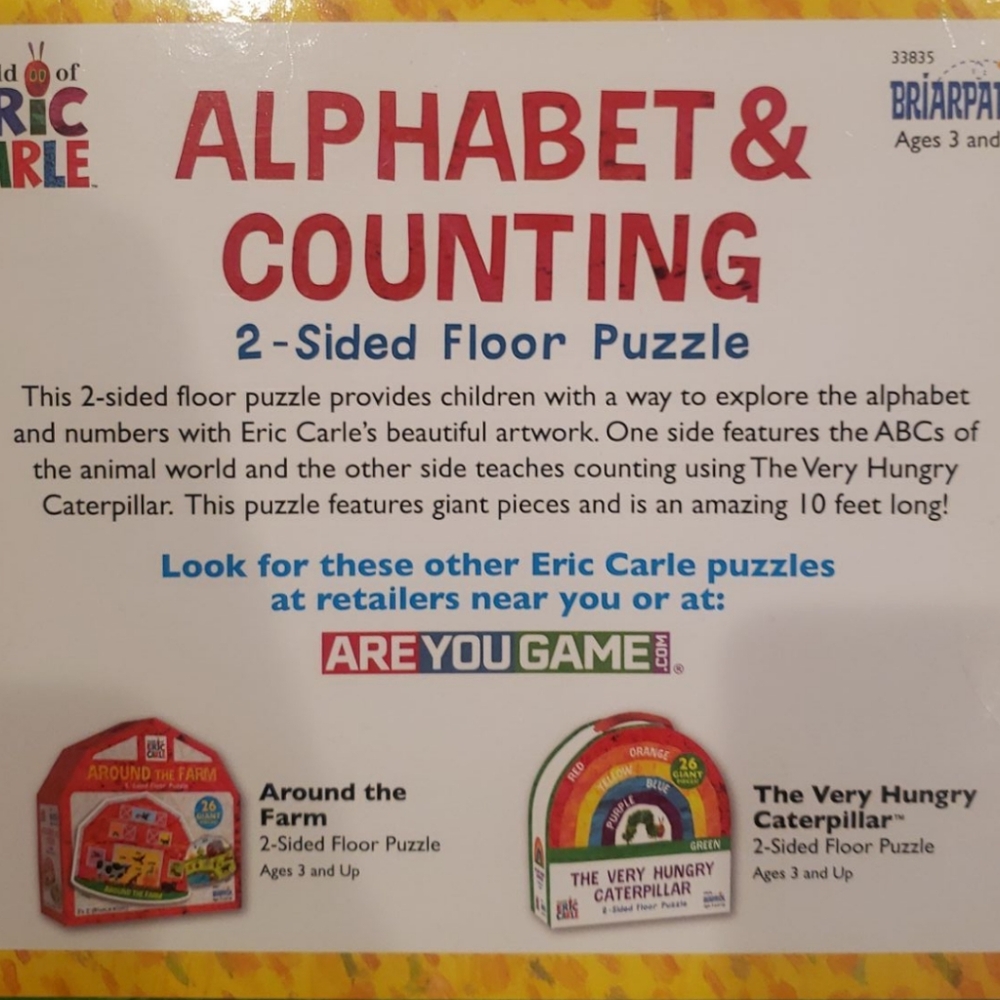 NWT Pre-k Learning Bundle. Eric Carle Alphabet Counting Cards & Language Library - Picture 3 of 7